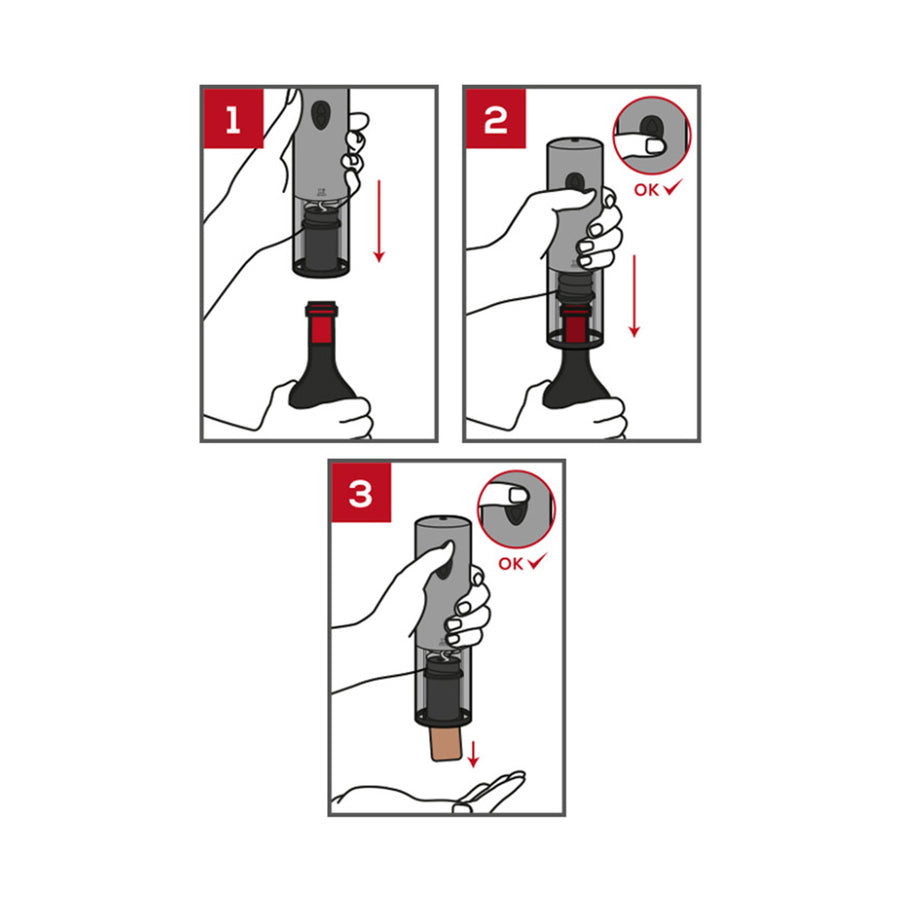 Peugeot Elis Touch Electric Rechargeable Corkscrew *