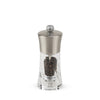 Peugeot Ouessant Stainless Steel Acrylic Pepper Mill / 14cm