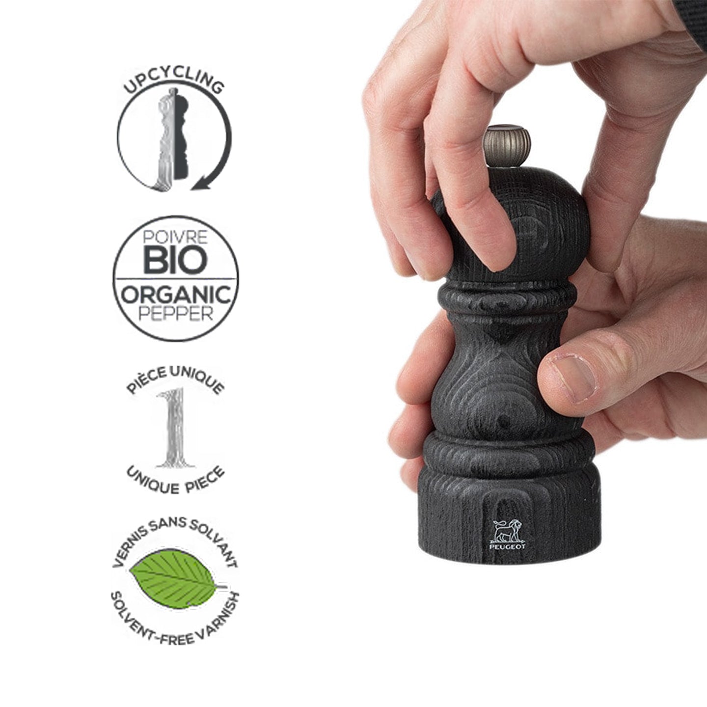 Peugeot Paris Nature Collection Pepper Mill / Black