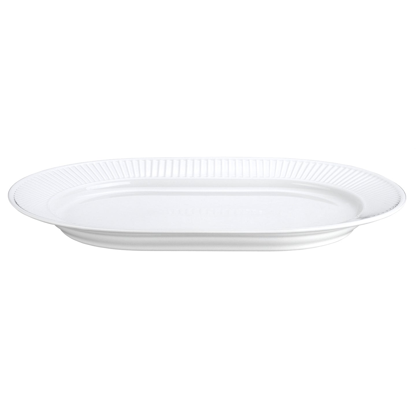 Pillivuyt Plisse Oval Platter / 36cm (Online Only)