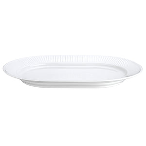 Pillivuyt Plisse Oval Platter / 36cm (Online Only)