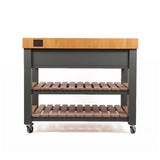 Rencraft Butchers Block / Maple / Borough Kitchen Green