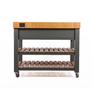 Rencraft Butchers Block / Maple / Borough Kitchen Green