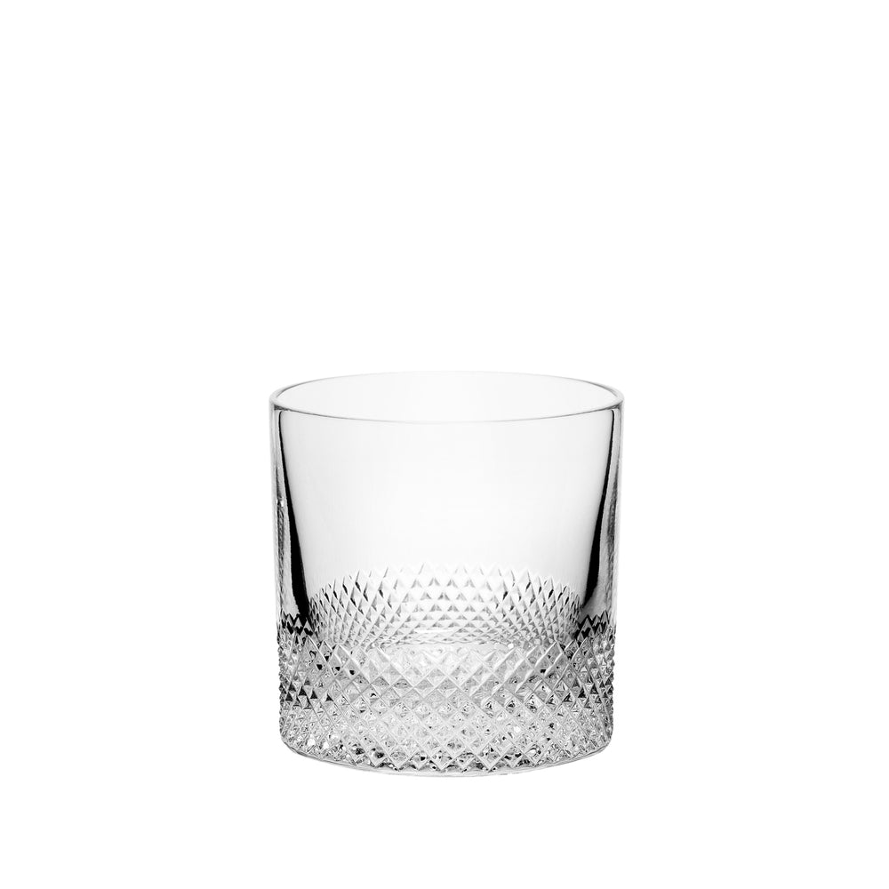Richard Brendon Diamond Double Old Fashioned Glass
