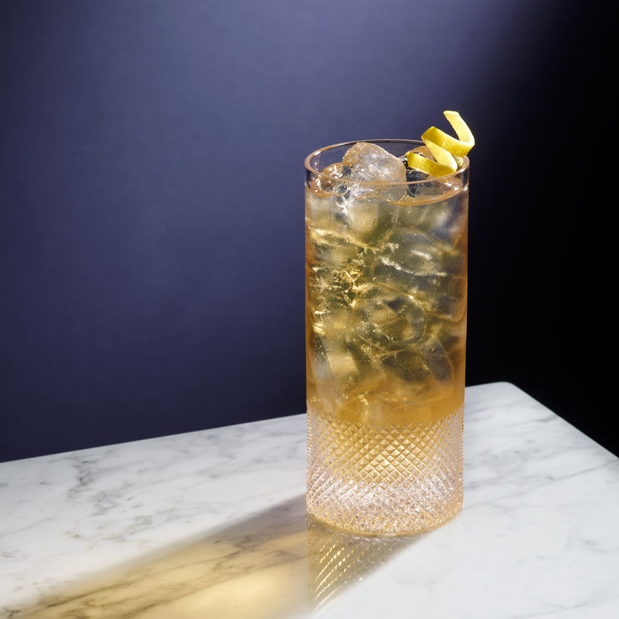 Richard Brendon Highball Diamond Glass