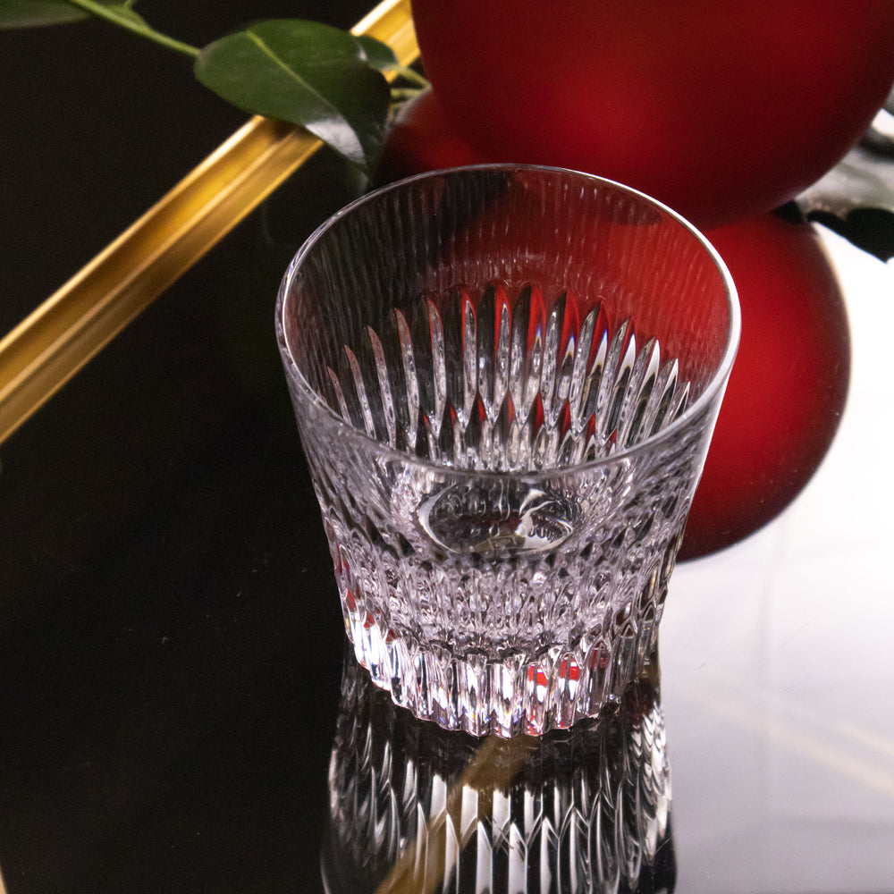 Richard Brendon Double Old Fashioned Prism Glass **