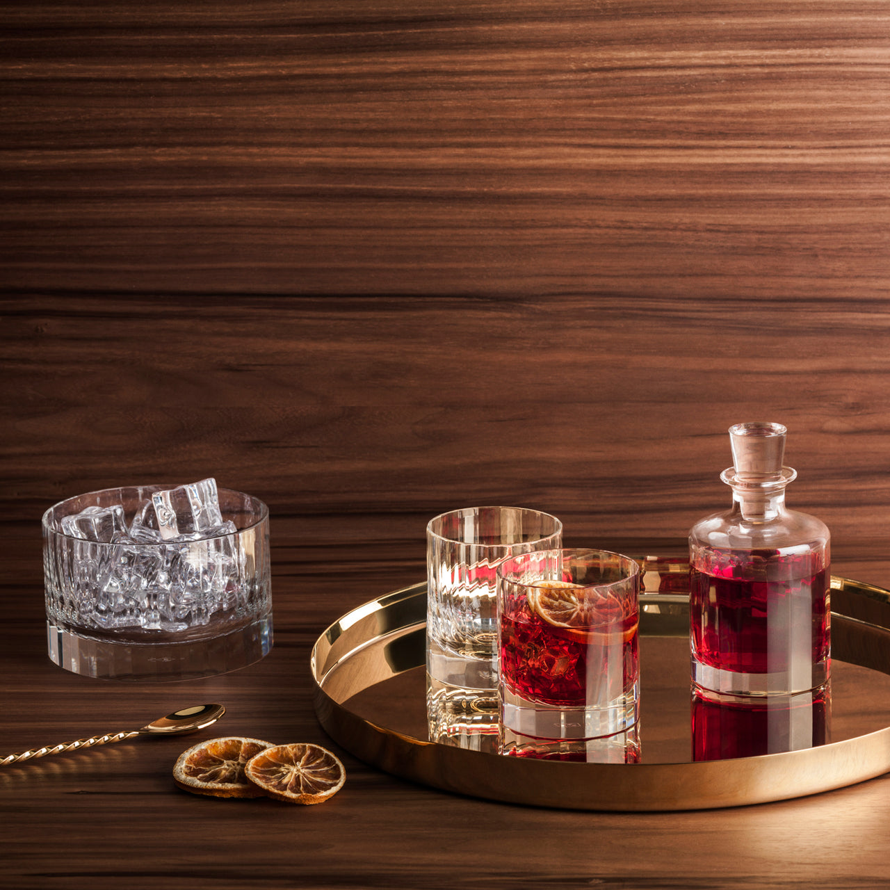 Richard Brendon Decanter Fluted / Small 150ml | Borough Kitchen