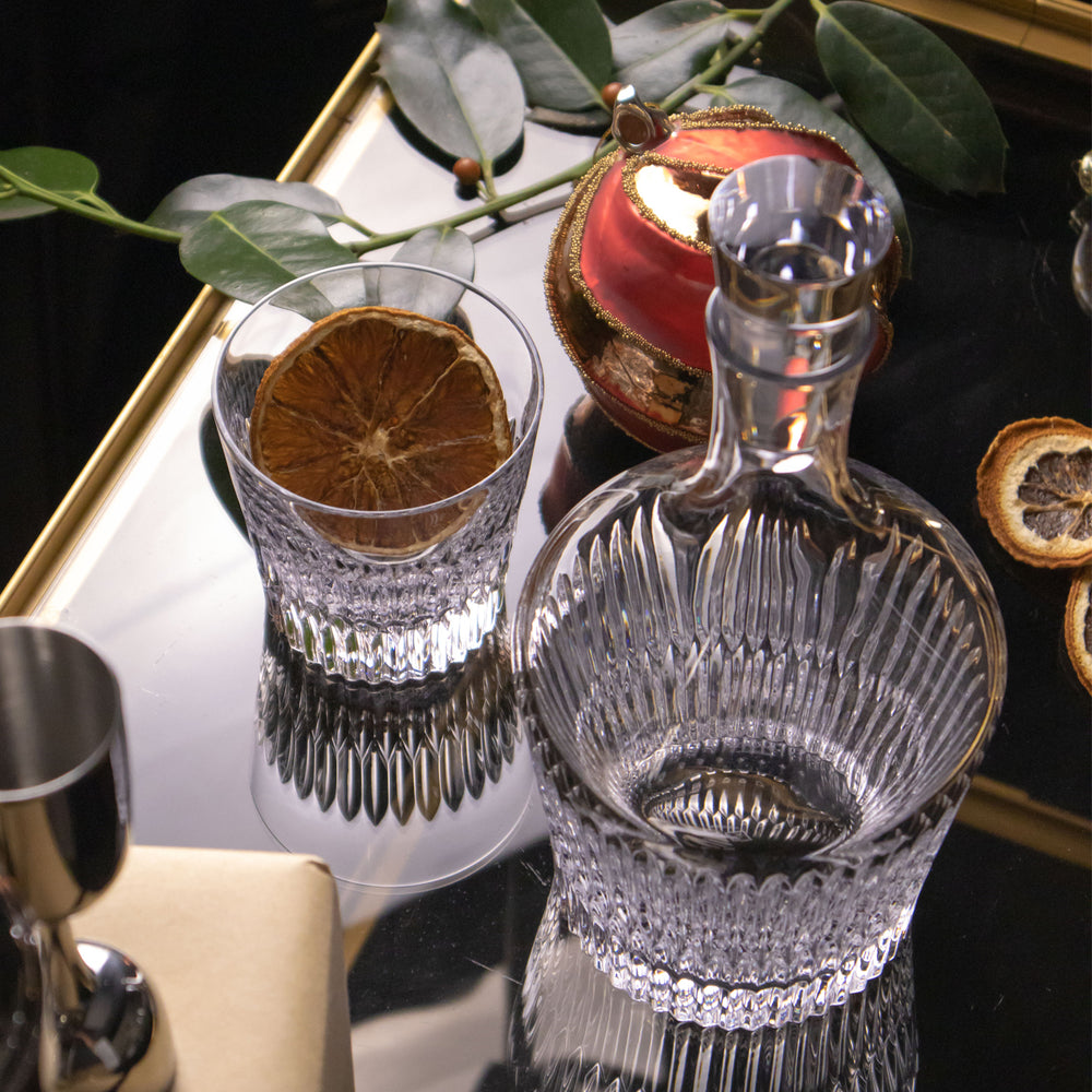 Richard Brendon Prism Decanter and Tumblers Set **