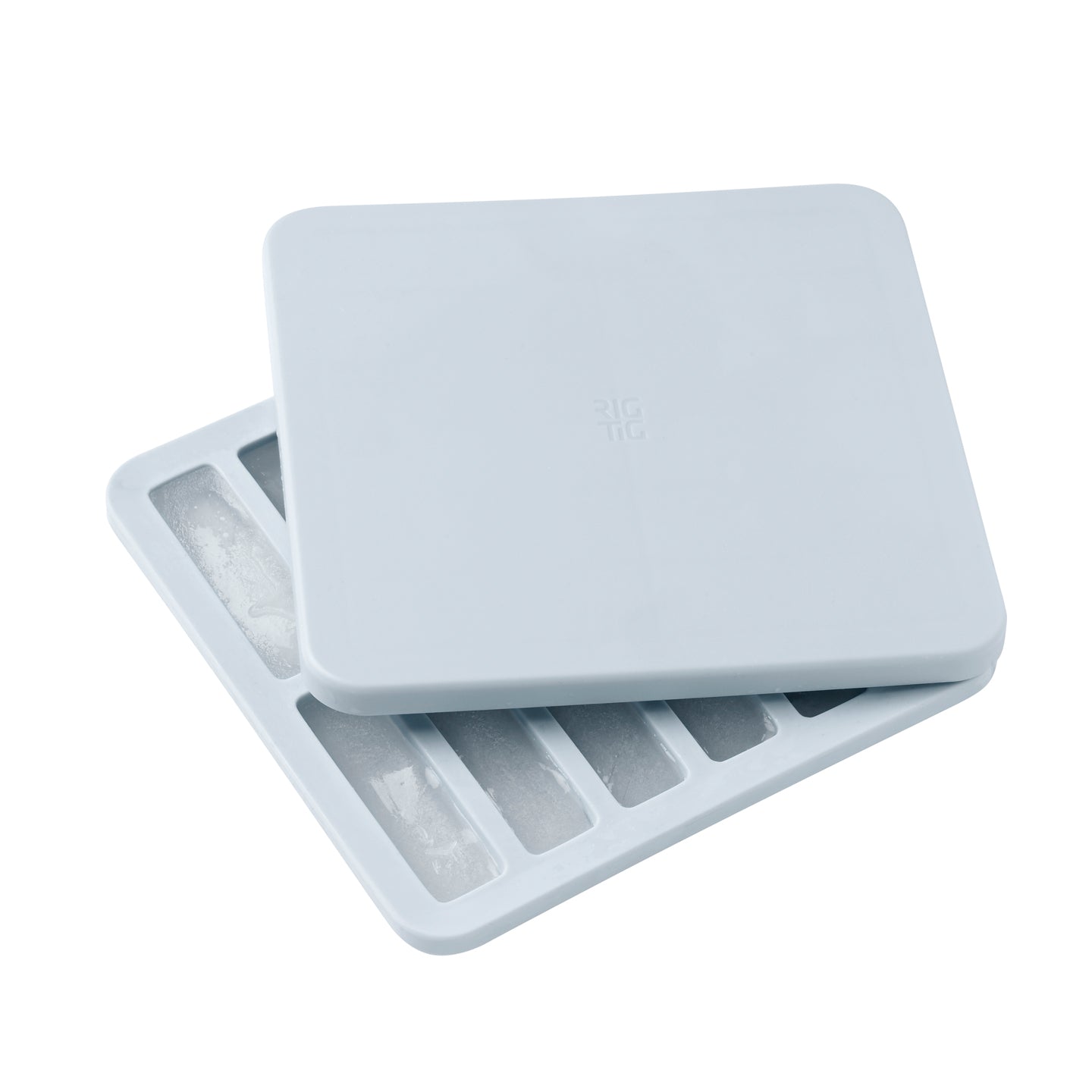 RIG-TIG Freeze-It Ice Cube Tray with Lid / Light Blue *