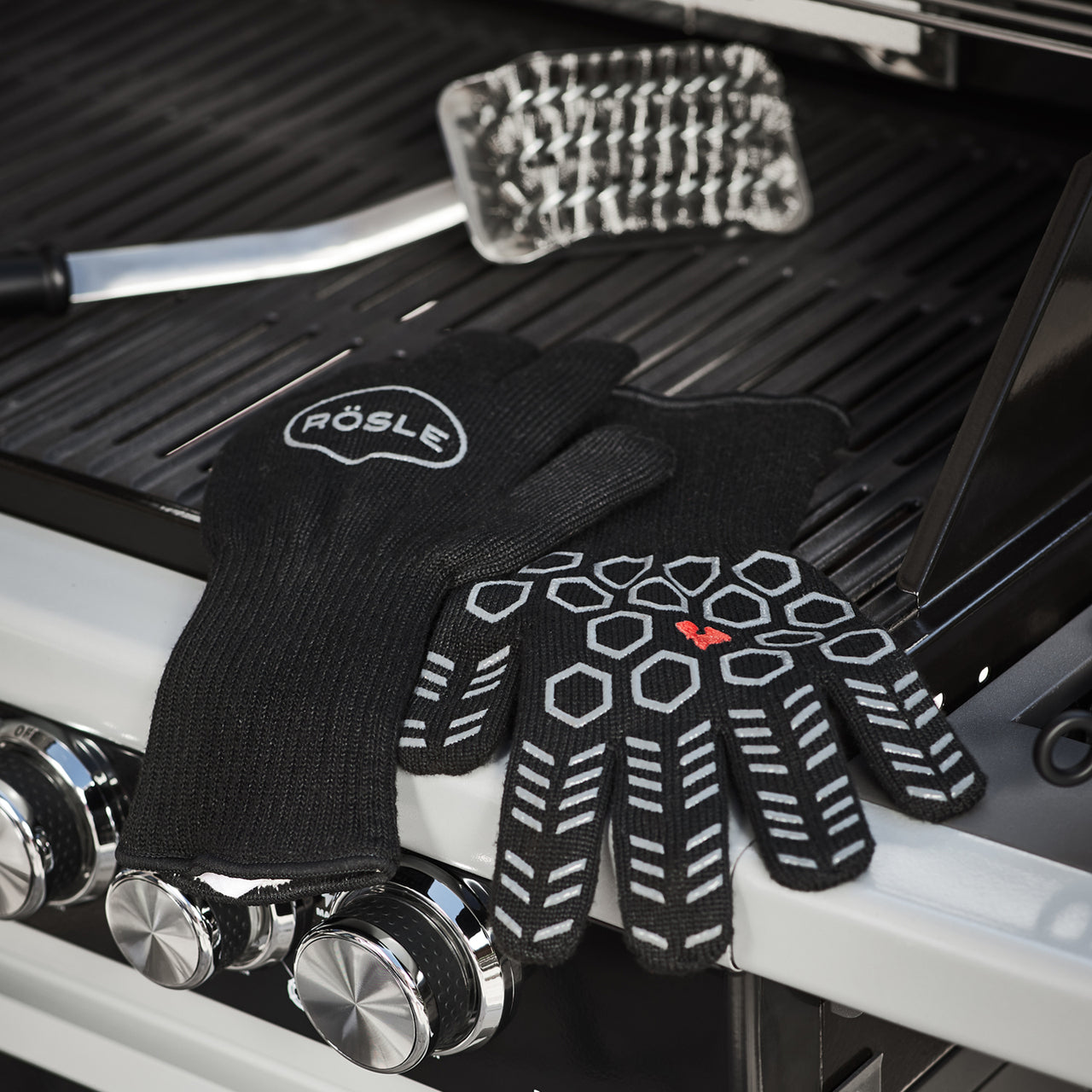 Rosle BBQ Premium Knitted Grill Gloves