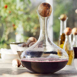 Sagaform Wine Decanter with Oak Stopper