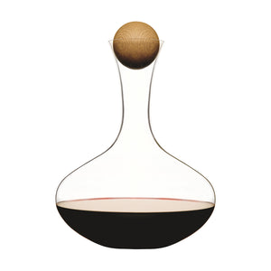 Sagaform Wine Decanter with Oak Stopper