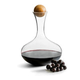 Sagaform Wine Decanter with Oak Stopper