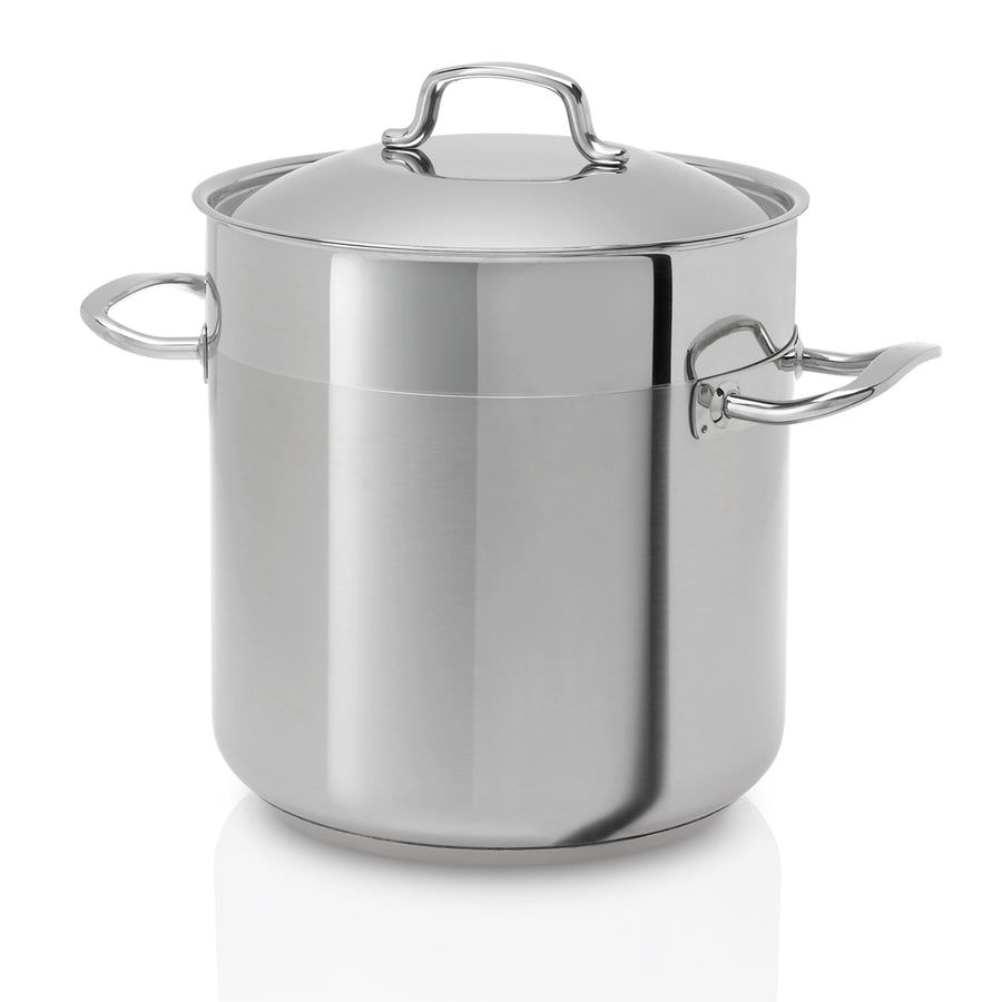 Silampos 9 Piece Cookware Set, Stainless Steel Lid Silampos 9 Piece Cookware Set, Stainless Steel Lid