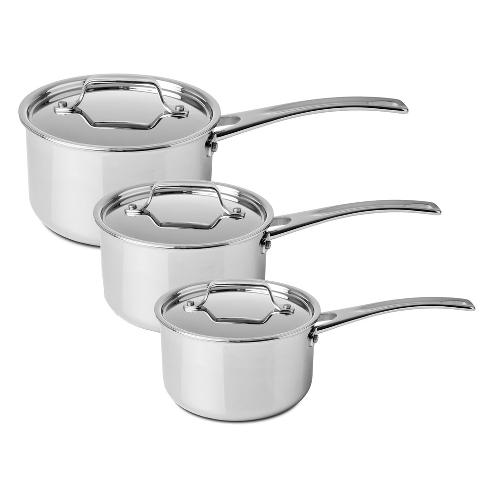 Silampos TriPly 3 Piece Saucepan Set