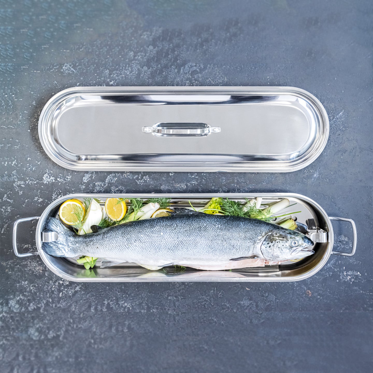 Stainless Steel Fish Kettle | Borough Kitchen