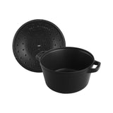 Staub Stackable 3 Piece Pot Set / Black | Borough Kitchen