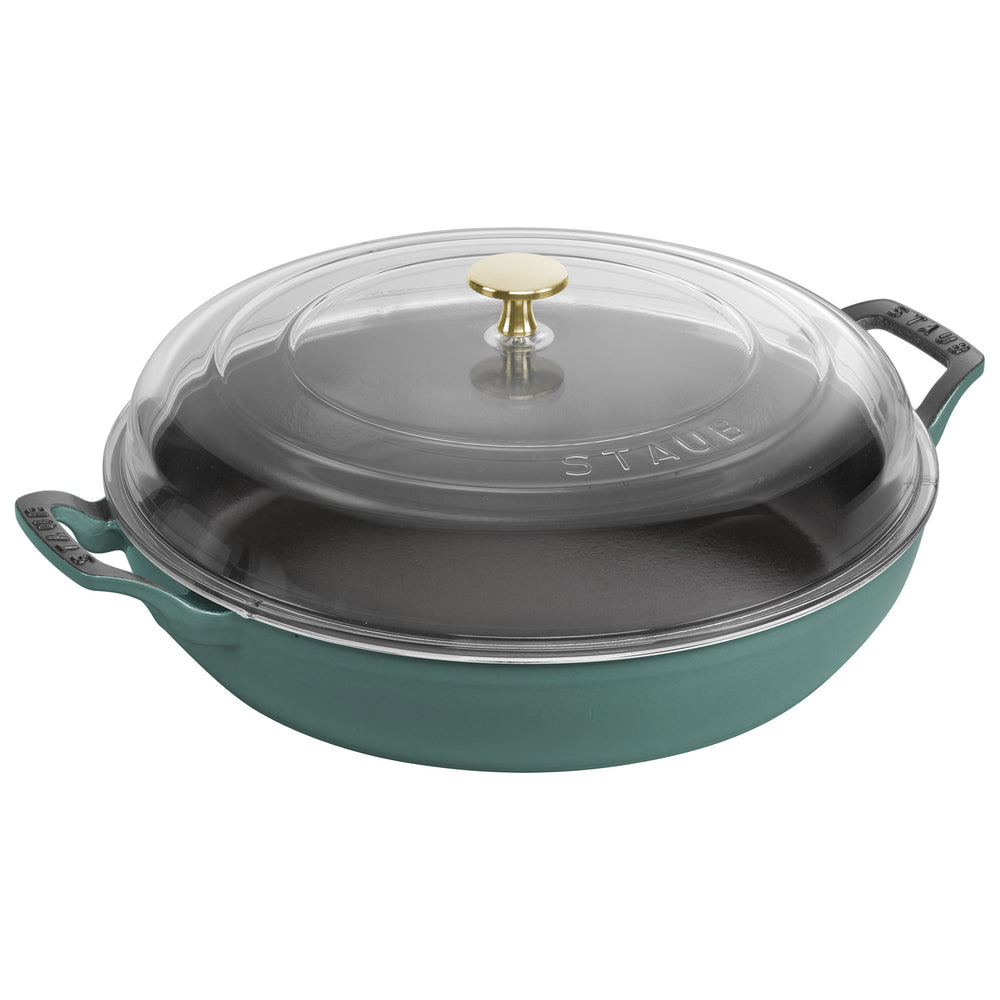 Staub Braiser with Glass Lid / Eucalyptus
