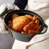 Staub Oval Cocotte / Basil