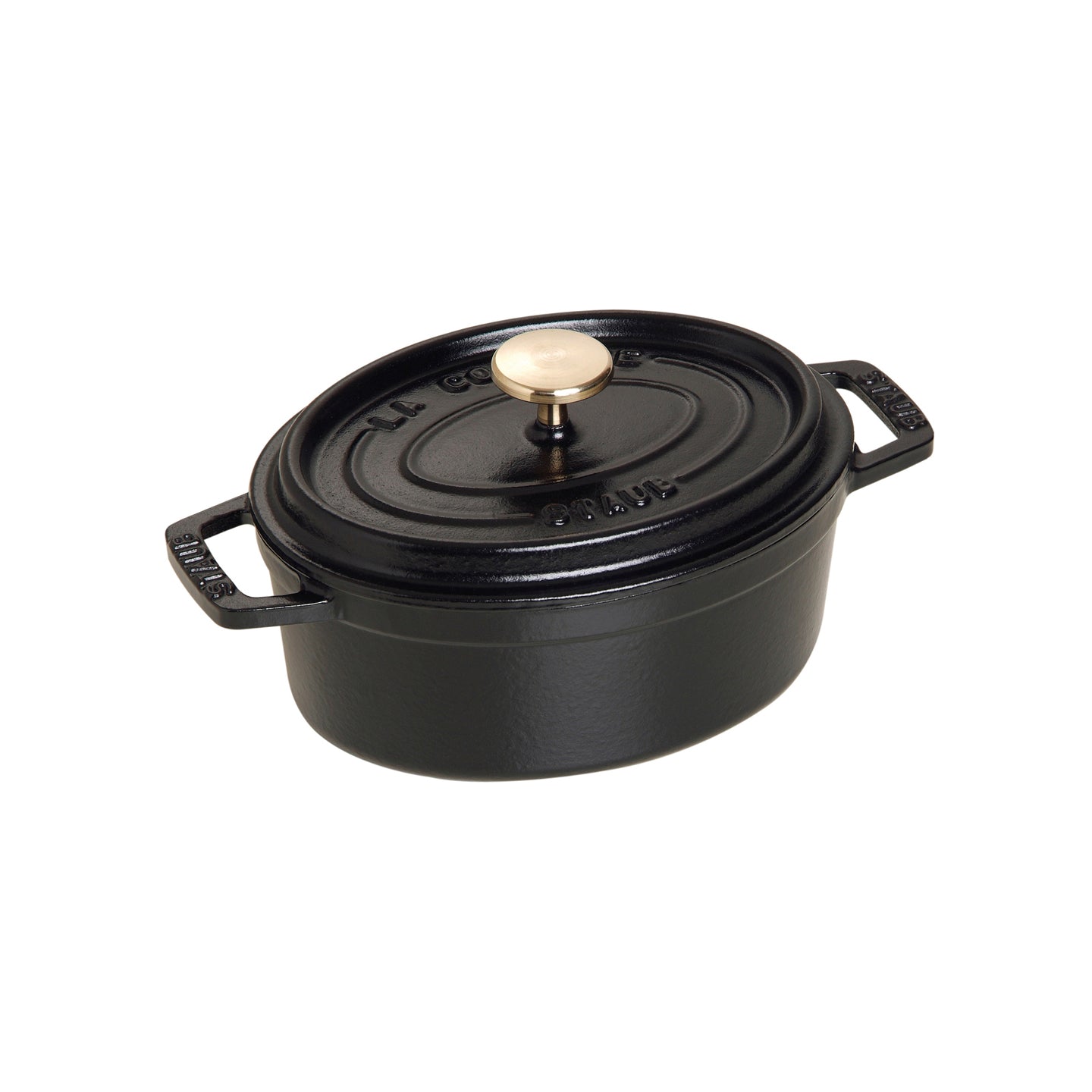 Staub Oval Cocotte / Black