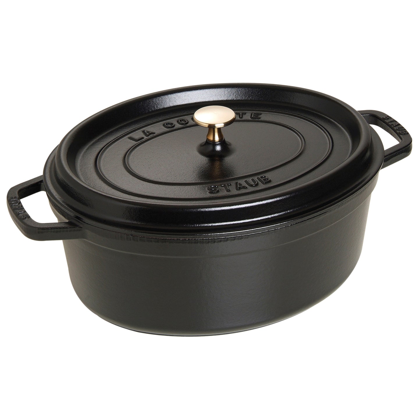 Staub Oval Cocotte / Black