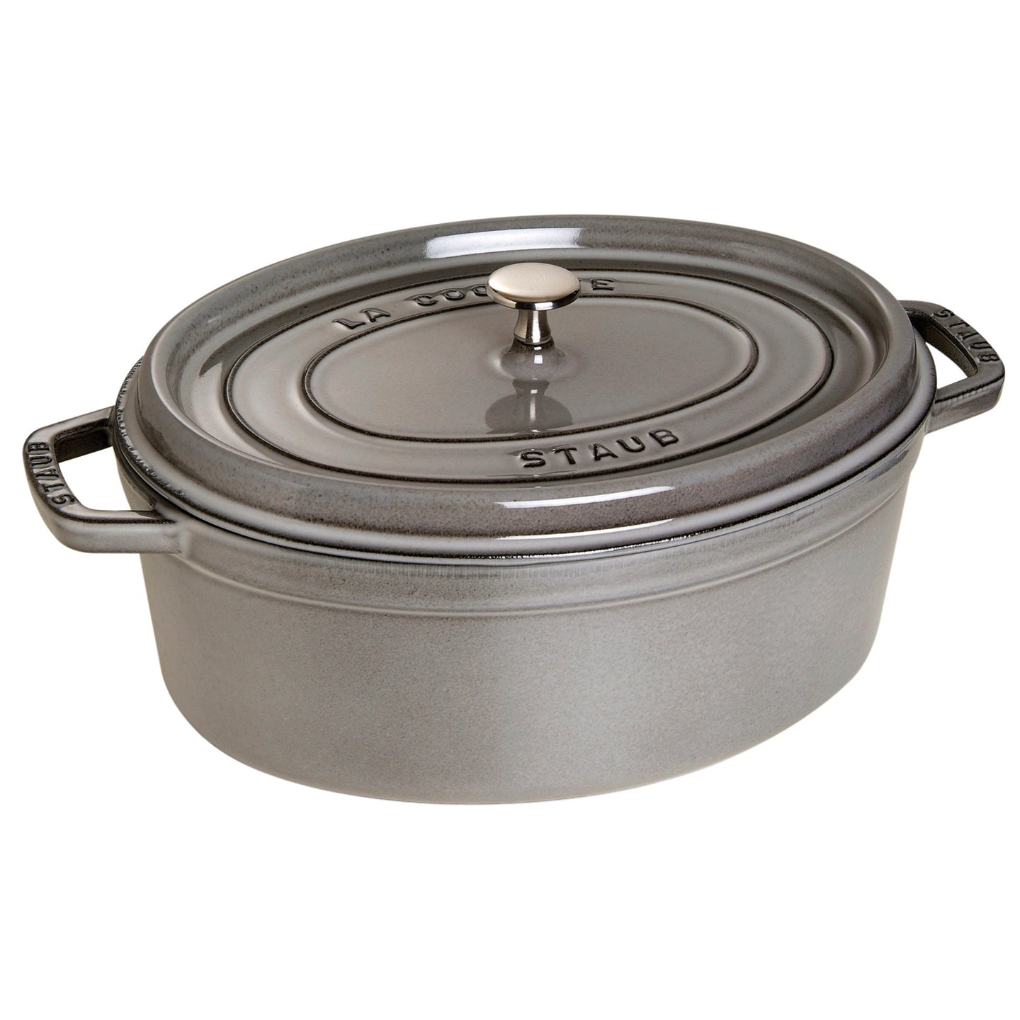 【値下げ】STAUB LA COCOTTE オーバル 鍋 33cm リネン Staub Oval Cocotte / Grey | Borough Kitchen