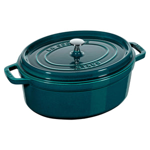 Staub La Cocotte Ovale Pico - Pentola Ovale Smaltata Per Cotture Divine, 27 Cm, Perfetta Per Induzione - Foto 6