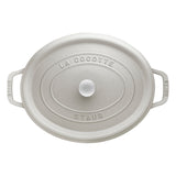 Staub Oval Cocotte / White Truffle