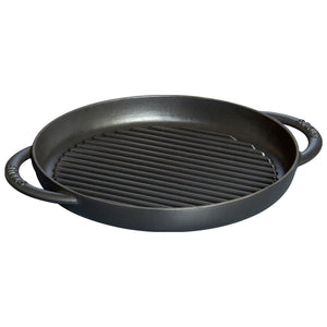 STAUB GRILLPAN 2 GREPEN ZWART 33*33 CM STAUB GRILLPAN 2 GREPEN ZWART 33*33 CM