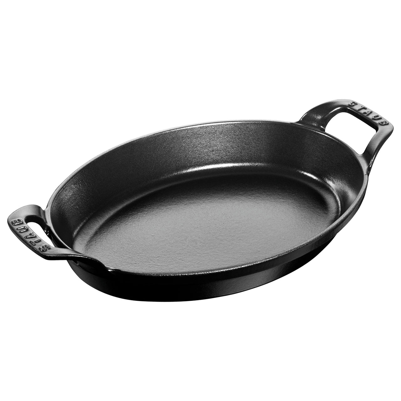 Staub Roasting Dish Oval Black