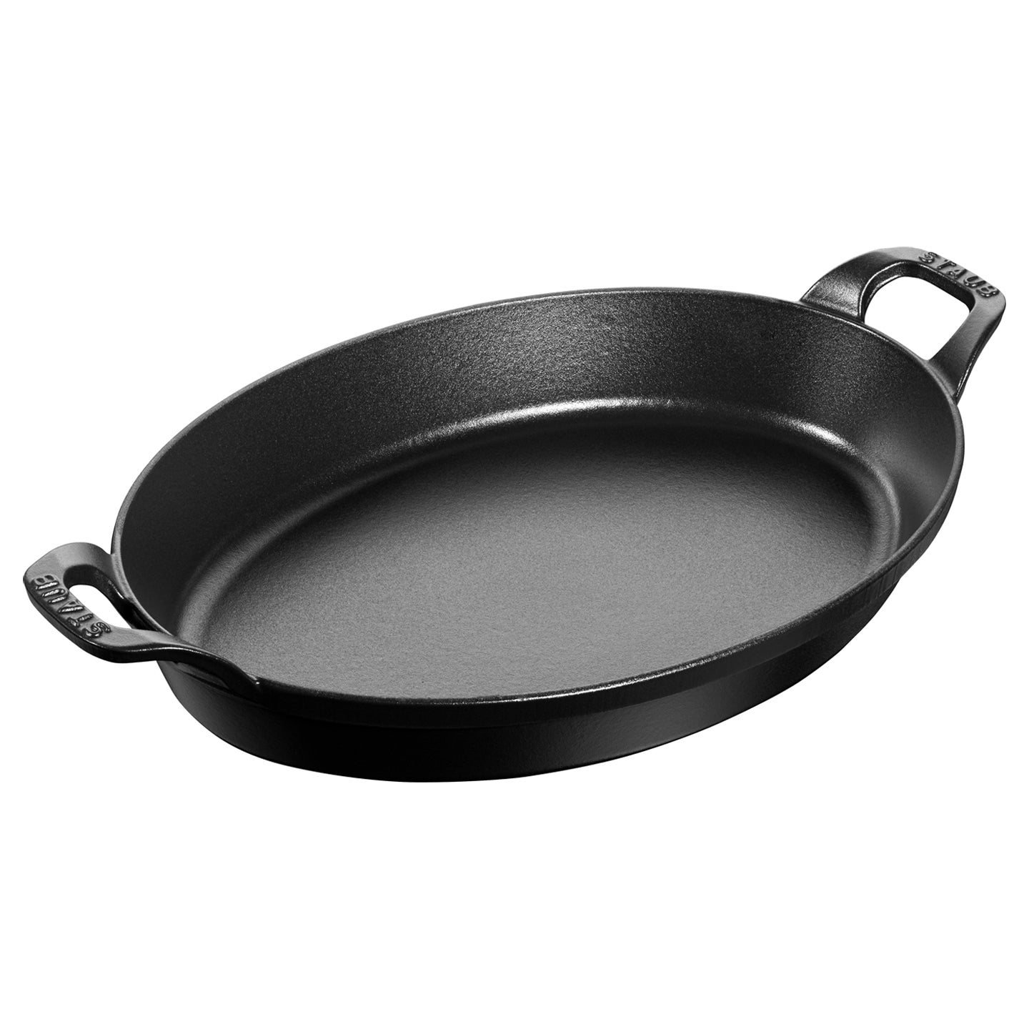 Staub Roasting Dish Oval Black