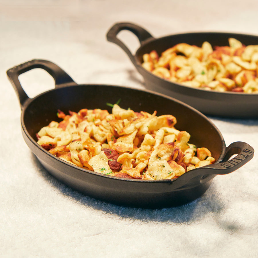 Staub Cast Iron Enamel Coated Paella Pan — Chef Mike Ward