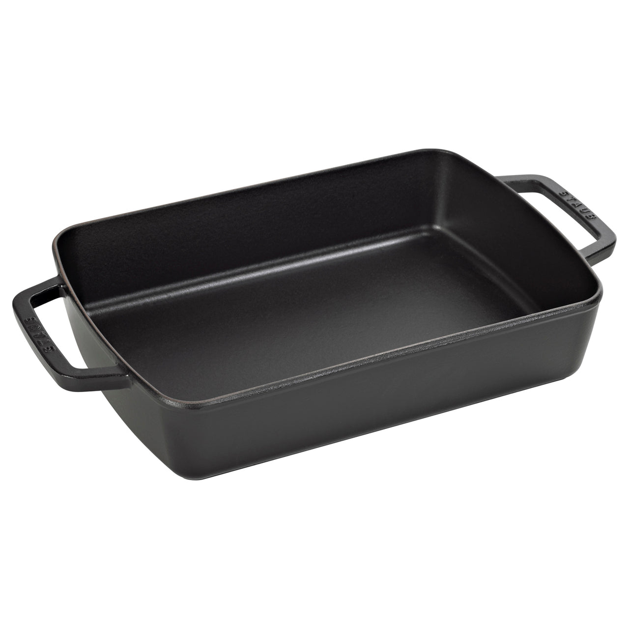 Staub Square Grill Pan 24x36 cm Induction Black