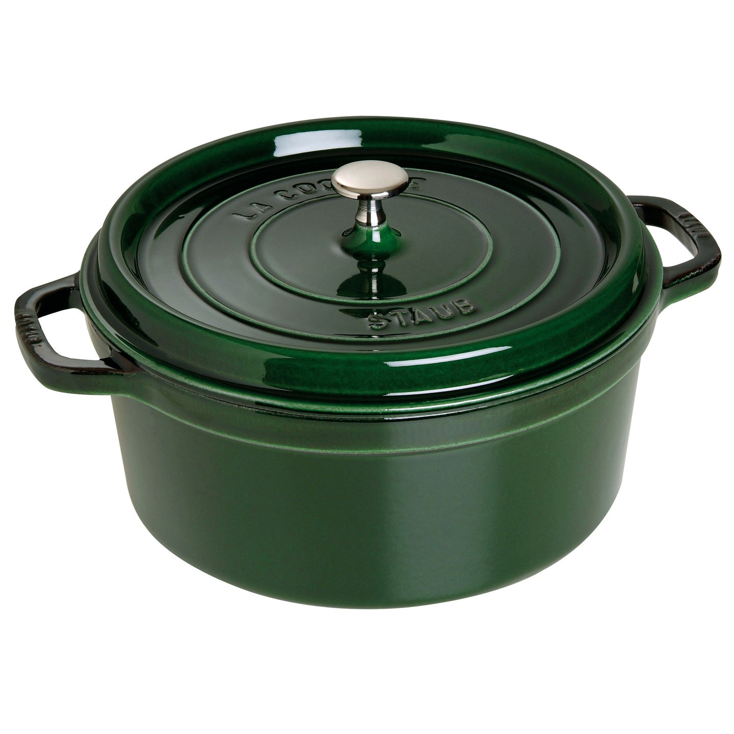 Staub Round Cocotte / Basil | Borough Kitchen