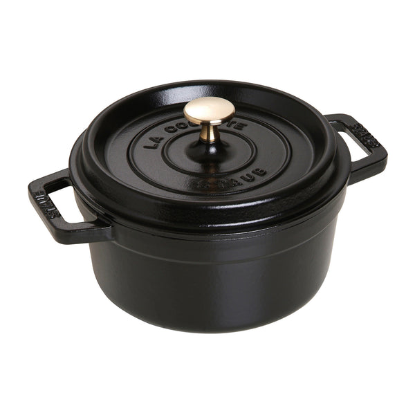 STAUB Cocotte Ronde ブラック 20cm staub-round-cocotte-black-20cm