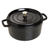 Staub Round Cocotte / Black