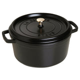 Staub Round Cocotte / Black