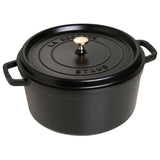 Staub Round Cocotte / Black