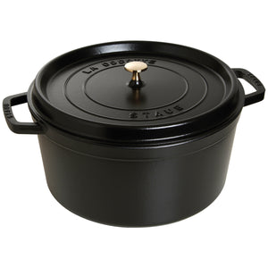 Staub Round Cocotte / Black