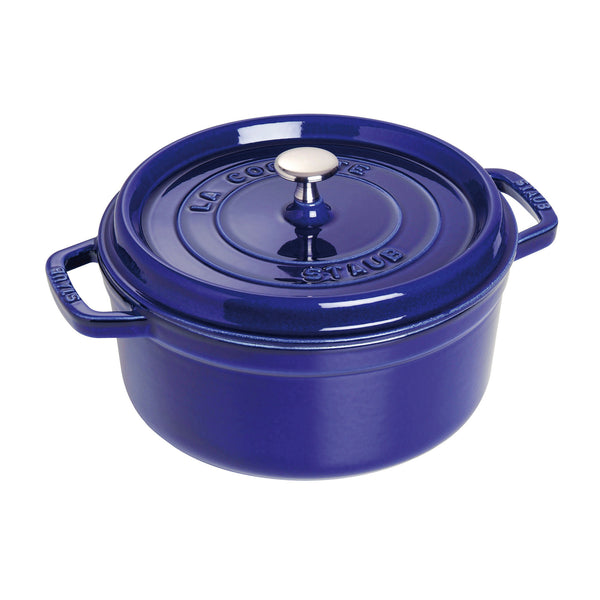 STAUB La Cocotte 24cm 青 staub-round-cocotte-blue-24cm-