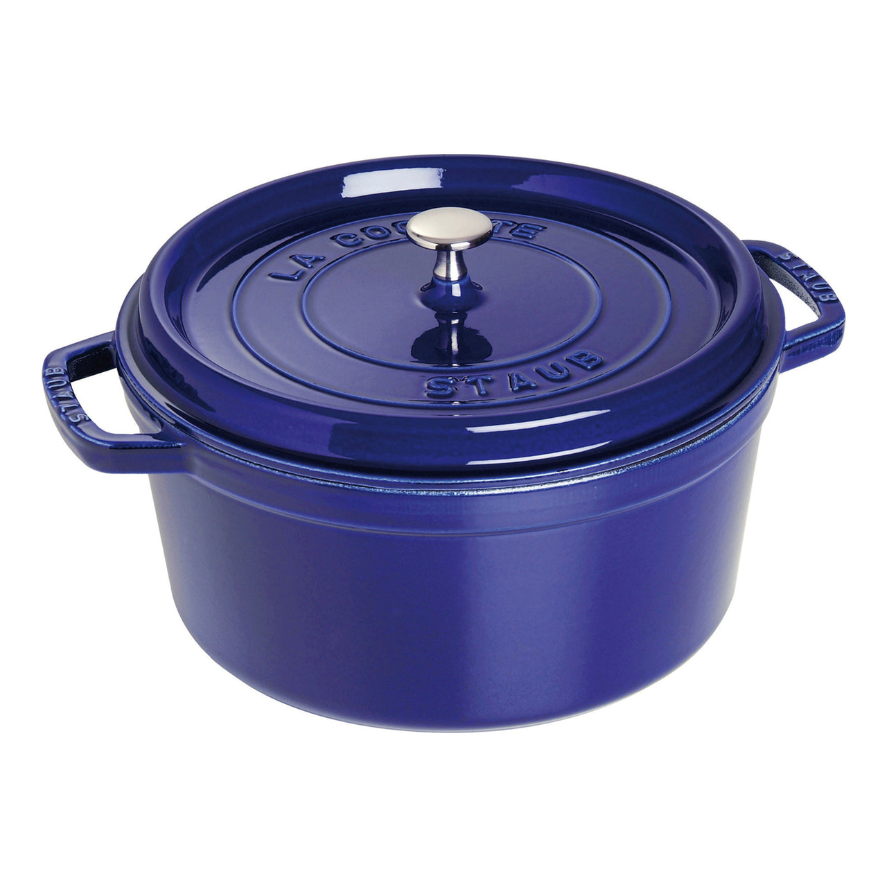 STAUB Cocotte Ronde 22 ブルーベリー staub-round-cocotte-blue-28cm-