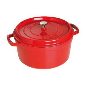 Staub Round Cocotte / Cherry