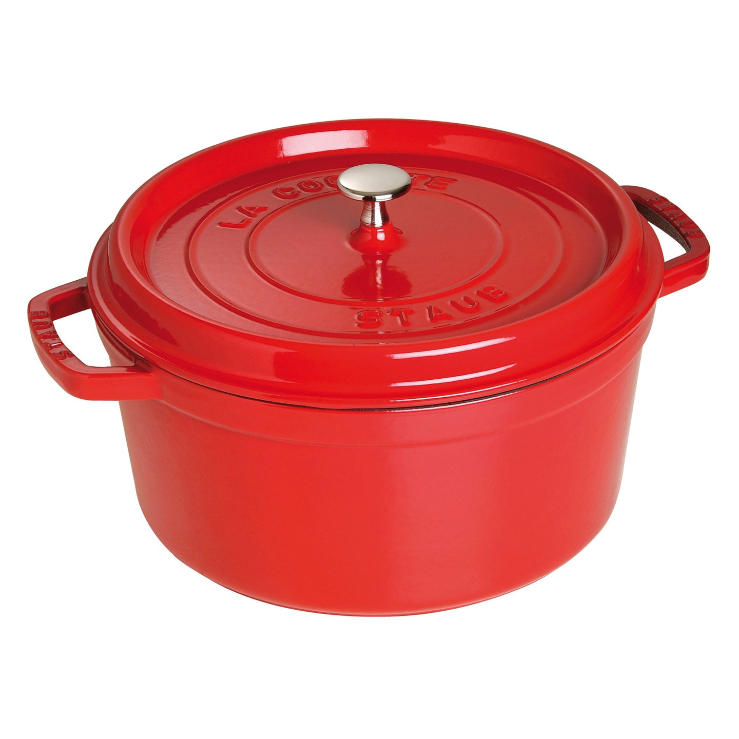 Staub Round Cocotte / Cherry