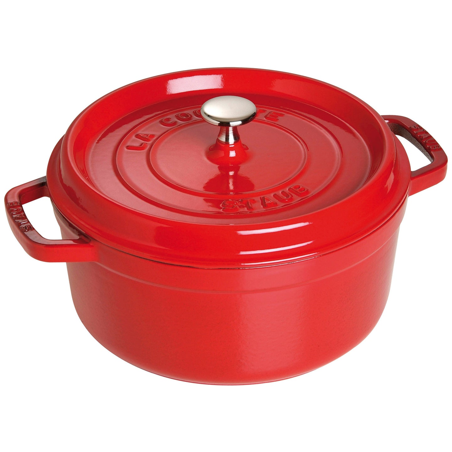 Staub Round Cocotte / Cherry