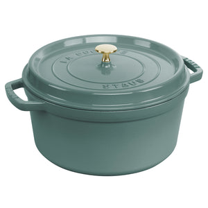 Staub Round Cocotte / Eucalyptus