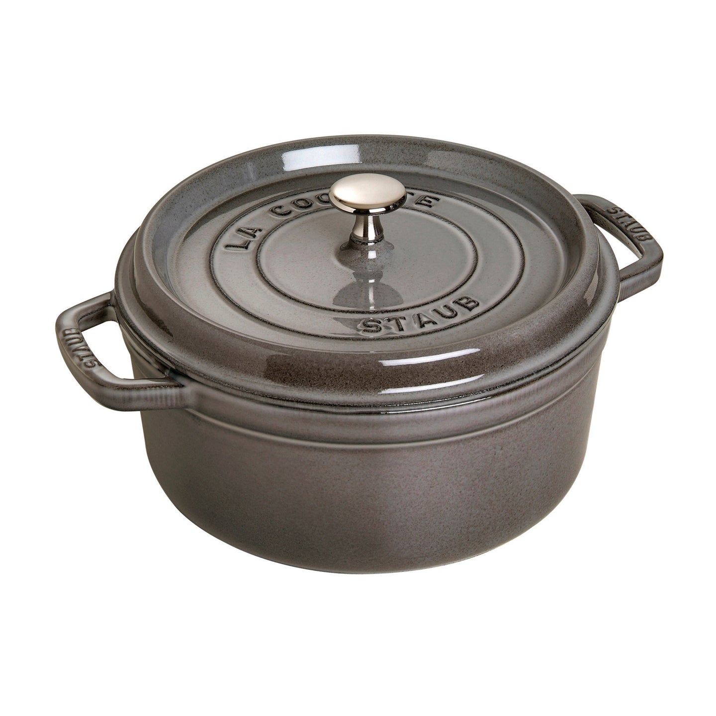 Staub Round Cocotte / Grey