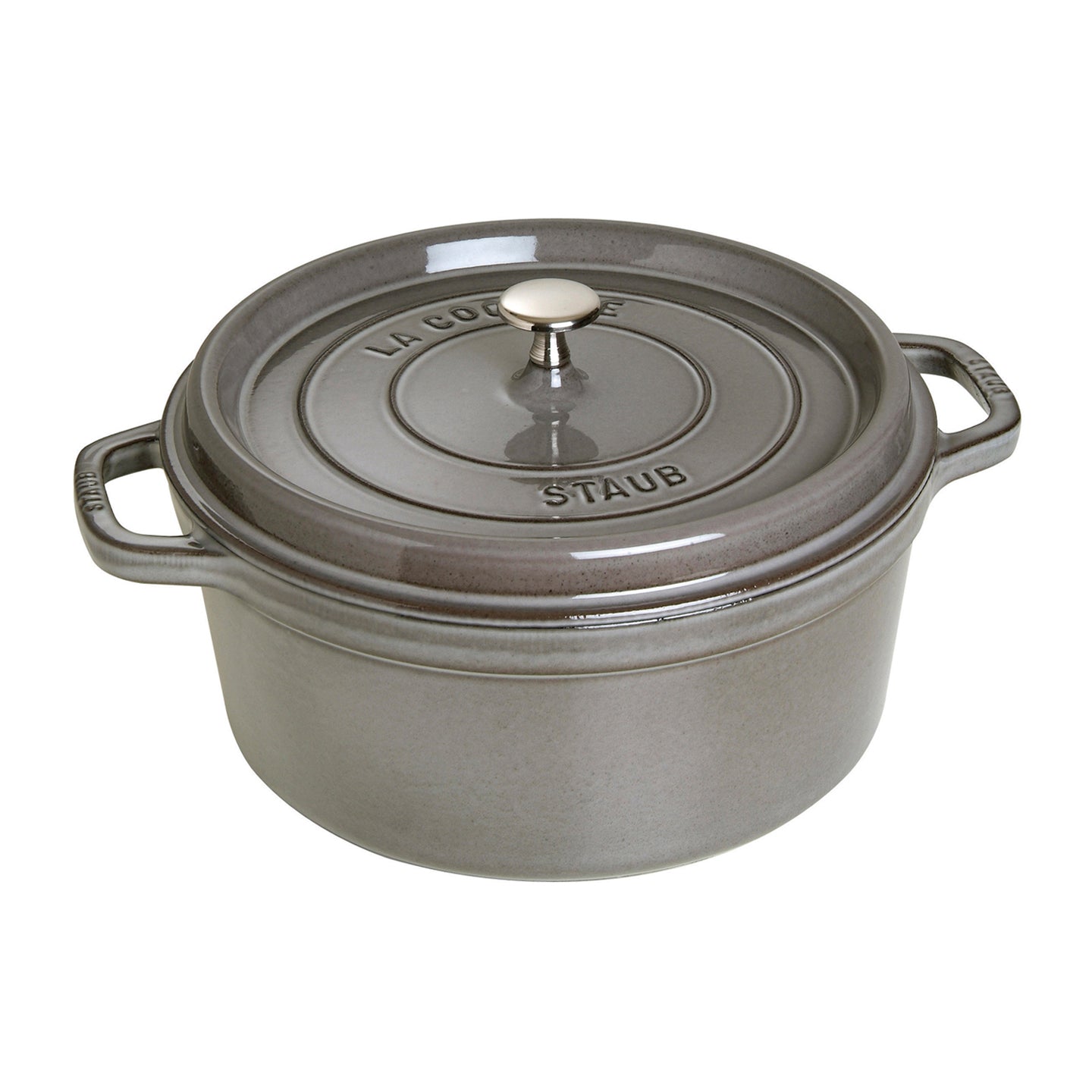 Staub Round Cocotte / Grey