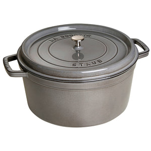 Staub Round Cocotte / Grey