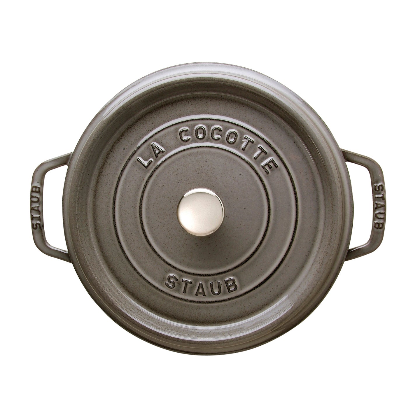 Staub Round Cocotte / Grey