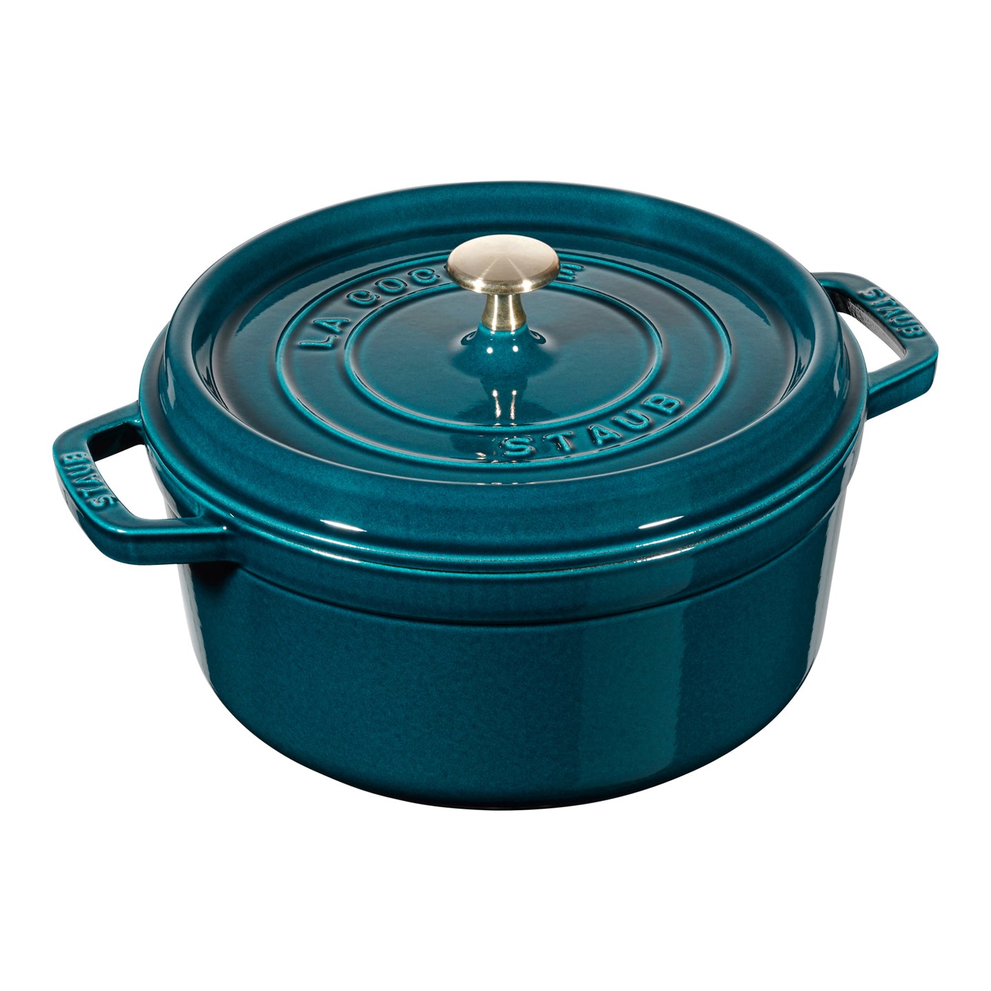 Staub 4-Qt Turquoise Round Cocotte + Reviews